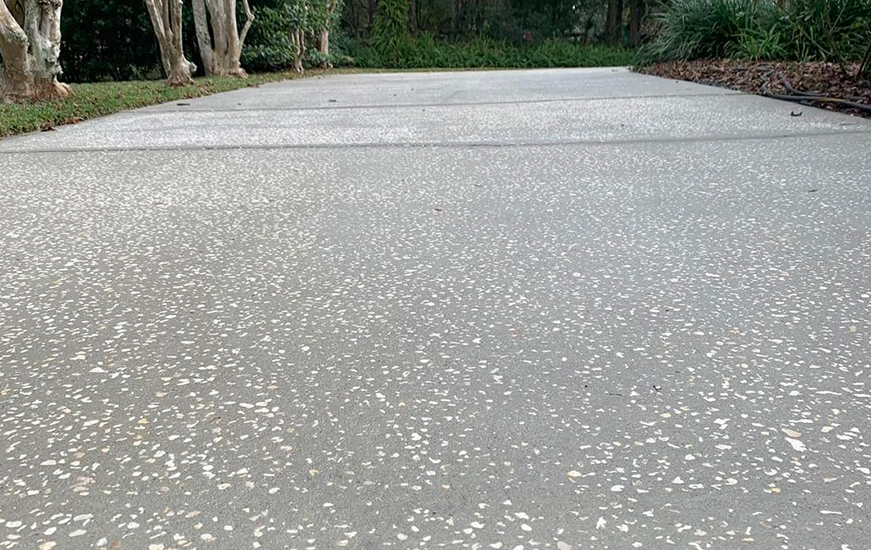 Cleaned Driveway