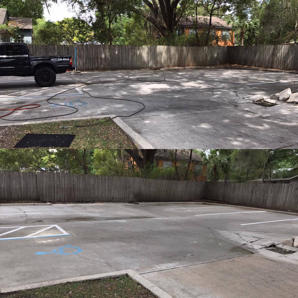 Parking Lot and Garage Cleaning Orlando FL