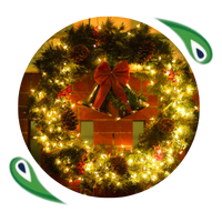 Decorative Wreaths and Landscape Accents