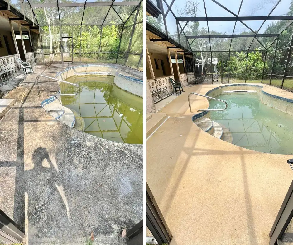Pressure Washing results in Heathrow FL