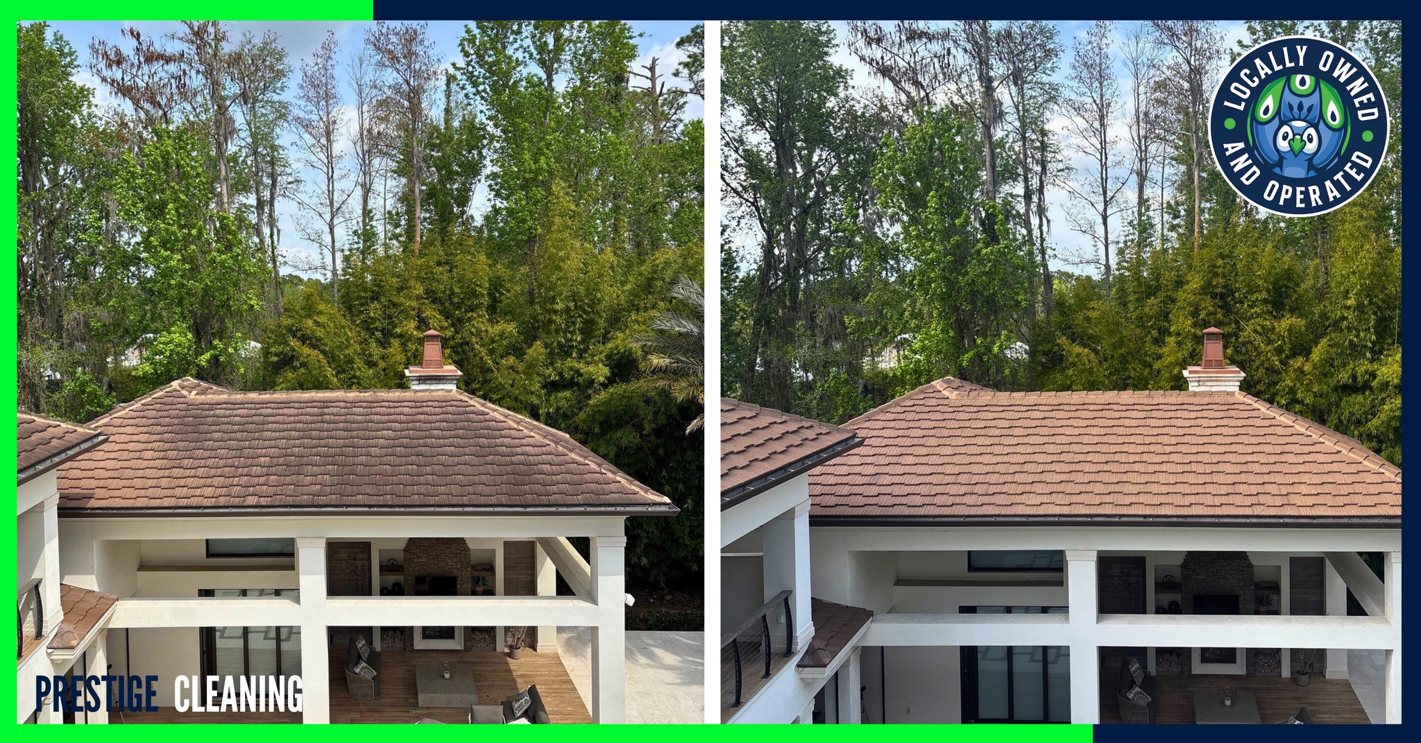 Roof Cleaning job in DeBary FL